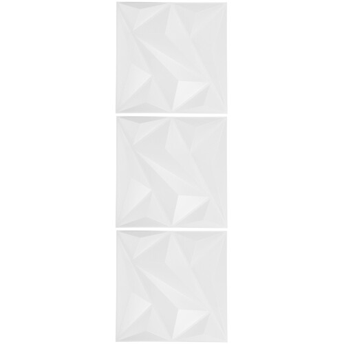 15Pièces Panneaux 3D PVC Décor Mural Chambre Bureau