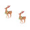 2Pièces Puzzle 3D En Bois Cerf Décorations De Noël Multi Usage 8