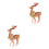 2Pièces Puzzle 3D En Bois Cerf Décorations De Noël Multi Usage 4