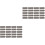 40Pièces Brosse Carbonée Argent Pour Sèche- 5
