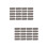 40Pièces Brosse Carbonée Argent Pour Sèche- 9