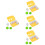 24Pcs Reusable Matching Eggs Toy for Kids Color and Shape Learning 8