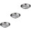 3Pcs Smooth Surface Stainless Steel Dumpling Plates Food Storage Dish 5