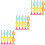 30Pcs Assorted Horn Toys Solid Durable Musical Toys 7
