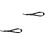 2Pcs Adjustable Black Cotton Saxophone Strap Practical Sax Accessory 5