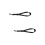 2Pcs Adjustable Black Cotton Saxophone Strap Practical Sax Accessory 9