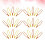 600Pcs Plastic Vine Clips for Garden Use Assorted Colors 11