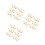 600Pcs Plastic Vine Clips for Garden Use Assorted Colors 10