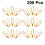 600Pcs Plastic Vine Clips for Garden Use Assorted Colors 1