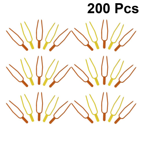 600Pcs Plastic Vine Clips for Garden Use Assorted Colors