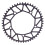 2Pcs Professional Black Bike Single Chain Ring 130Mm Bcd Accessories 9
