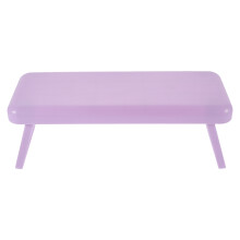 4Pcs Durable Purple Nail Art Hand Rest Cushion ABS Foldable Design