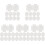 50Pcs Replaceable Nonwoven Cooker Hood Oil Filter for Kitchen Use 4