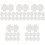 50Pcs Replaceable Nonwoven Cooker Hood Oil Filter for Kitchen Use 5