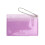 Klare Damen-Handtasche, PVC-Pullover, Mini-Geldbörse,-Lila 1