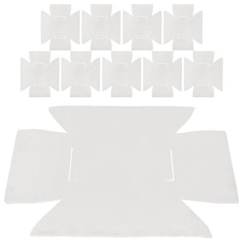 50Pcs Replaceable Nonwoven Cooker Hood Oil Filter for Kitchen Use 1