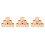 18Pcs Rustic Wooden Easter Egg Holders DIY Craft Natural Egg Display 7
