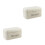 2Pcs Beige Iron Bread Box Kitchen Countertop Bread Storage 8