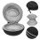 4Pcs Travel Watch Carrying Case Black Shockproof Soft Lining 10
