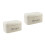 2Pcs Beige Iron Bread Box Kitchen Countertop Bread Storage 6