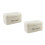 2Pcs Beige Iron Bread Box Kitchen Countertop Bread Storage 4