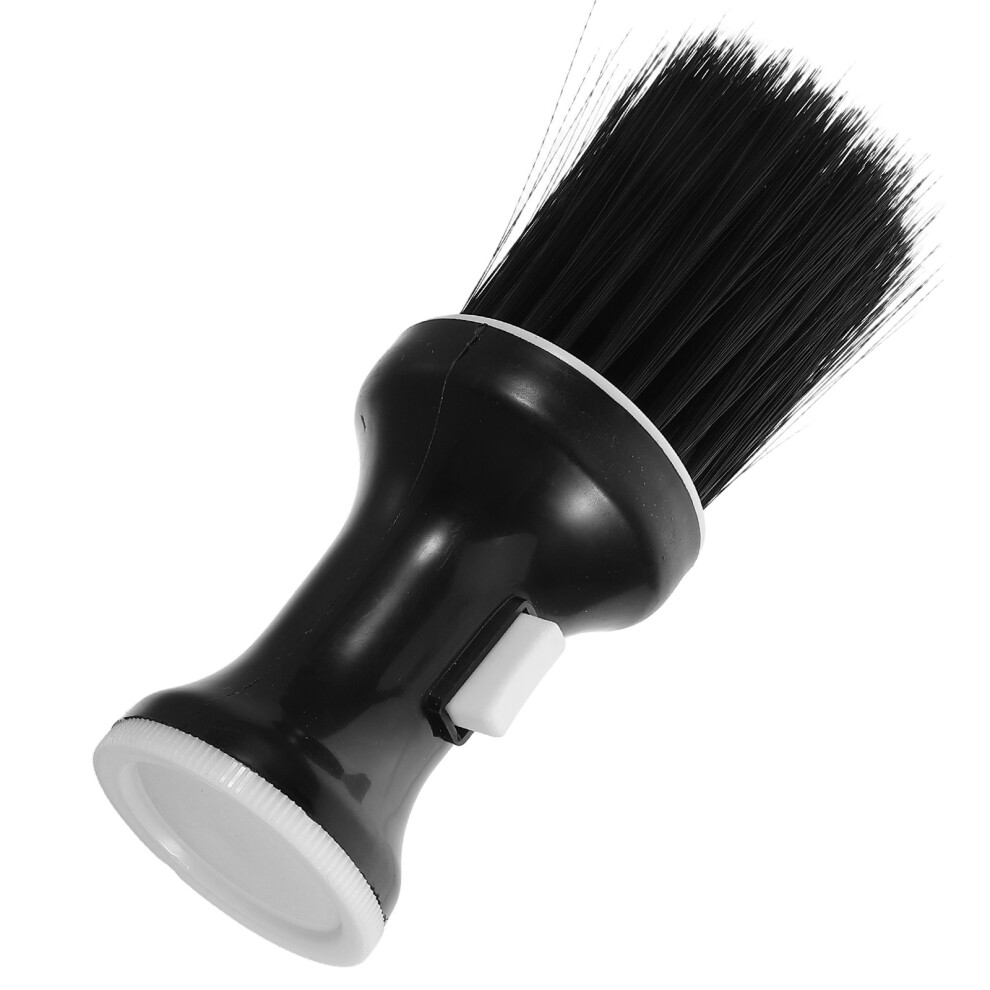 Ohphcall Black 2Pcs Hair Cutting Brush For Men Soft Fibers Barber Neck Duster