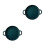 2Pcs Green Ceramic Baking Pans Smooth Surface for Kitchen Use 5