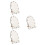 4Pcs White Density Board Sublimation Photo Frame Blanks for DIY Decor 9