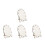 4Pcs White Density Board Sublimation Photo Frame Blanks for DIY Decor 5