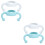 4Pcs Assorted Silicone Baby Bottle Handles Soft Feeding Bottle Holders 7