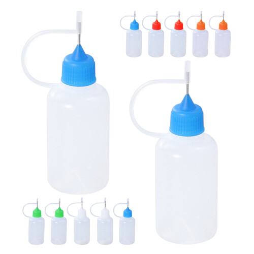 100Pcs Reusable Pe Glue Bottle Compact Applicator for Precise Storage 2