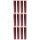 300Pcs Professional Red Heat Shrink Capsules Seals 8