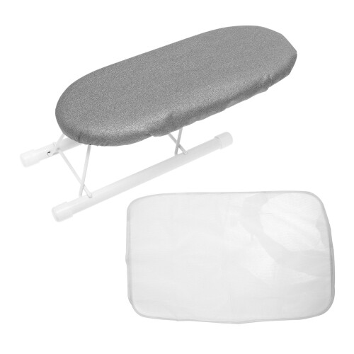 3Sets Compact Mini Ironing Board with Heat Insulation Pad Multi-Color