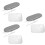 3Sets Compact Mini Ironing Board with Heat Insulation Pad Multi-Color 7