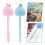 10Pcs Nail Art Diamond Drilling Pens Plastic Assorted 3