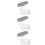 3Sets Compact Mini Ironing Board with Heat Insulation Pad Multi-Color 8