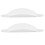 8Pcs Plastic Floating Storage Shelves Wall Mounted Decoration Shelves 2