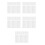 Foam Squares Eva Adesivi Doppia Per DIY Bianco Multiuso 6