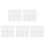 Foam Squares Eva Adesivi Doppia Per DIY Bianco Multiuso 10