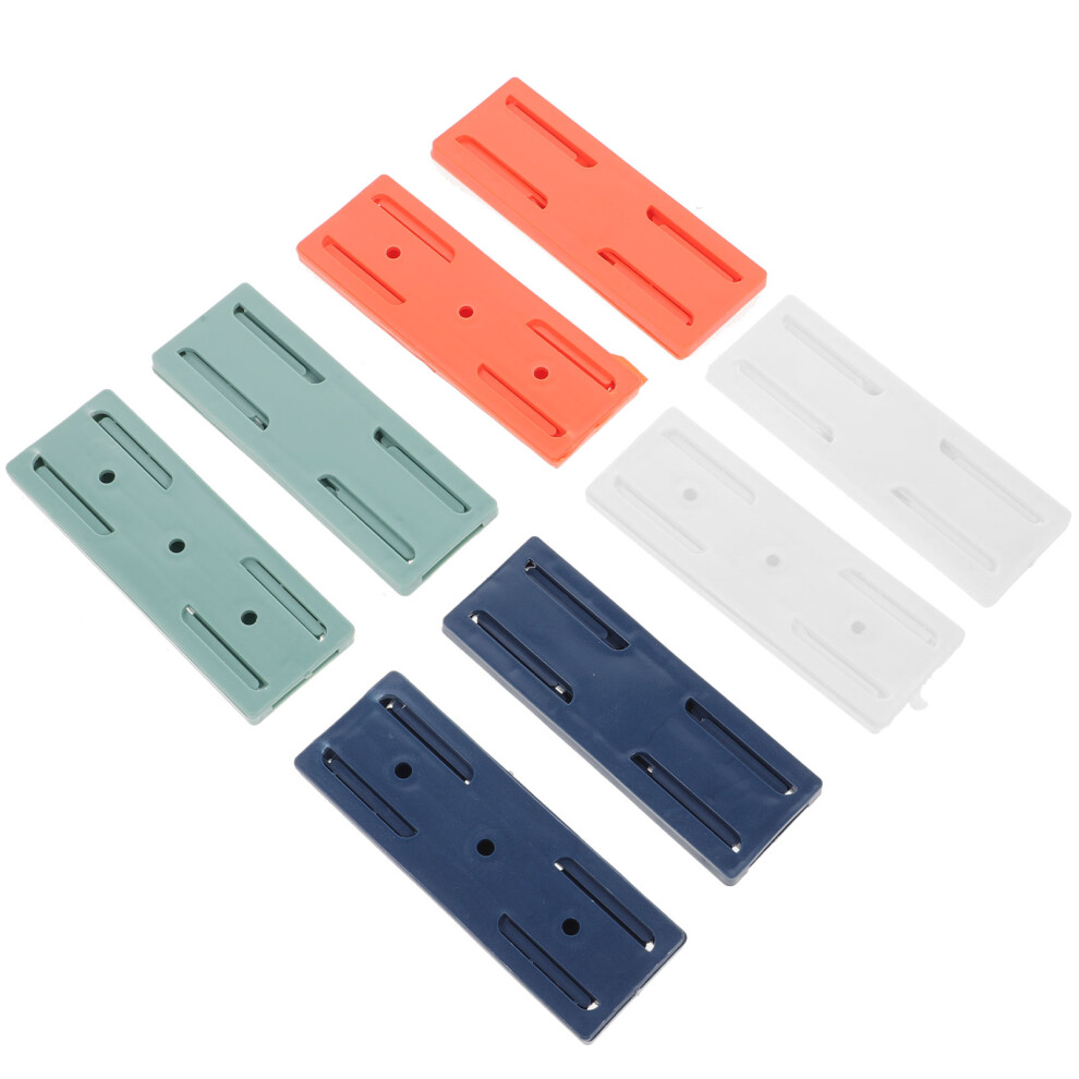 Photos - Other Electrical Equipment 32Pcs Wall Hanging Power Strip Rack ABS Nail-Free Socket Holder