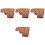 4Pcs Outdoor Hatchet Cover Sturdy Protective Case with Snap 3