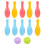 6Ensembles Bowling Miniature Pour Enfants Jouet Plastique 2