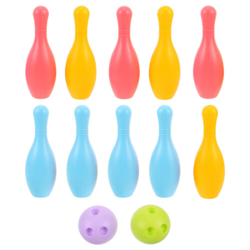 6Ensembles Bowling Miniature Pour Enfants Jouet Plastique 1