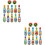 2Sets Bowling Game Toy for Kids Soft PU Material Number Learning 7
