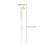 2Pcs Ergonomic White Calligraphy Pen Nib Holders for Students 11