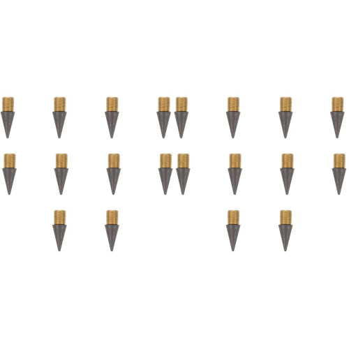 20Pcs Lightweight Black Sketching Pencil Inkless Pen Tips 1