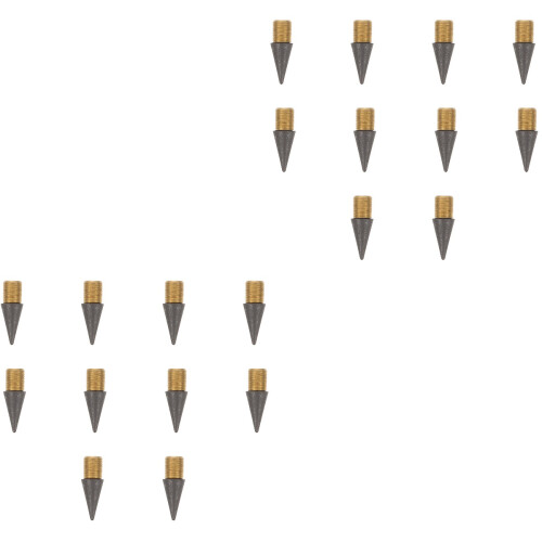 20Pcs Lightweight Black Sketching Pencil Inkless Pen Tips 2
