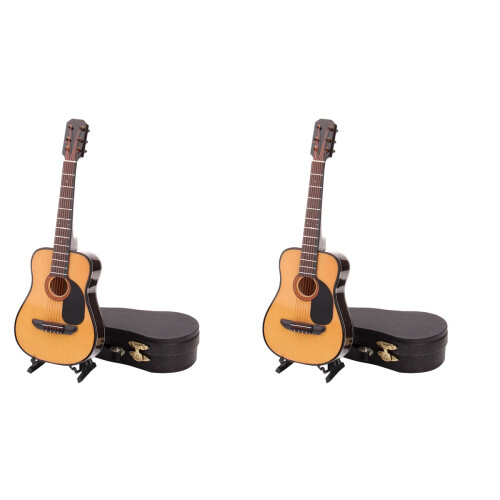 2Pz Mini Chitarra Decorativo Per Foto E Casa 1