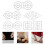10Pz Righello Taglio Tessuti E Patchwork in Acrilico, Assortiti 11