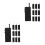 20Pz Set Bambini Gioco Ruolo Telefono Nero 7